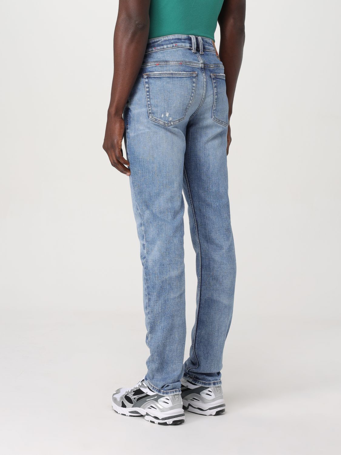 DIESEL DIESEL 1979 SLEENKER LOGO-PATCH SKINNY JEANS