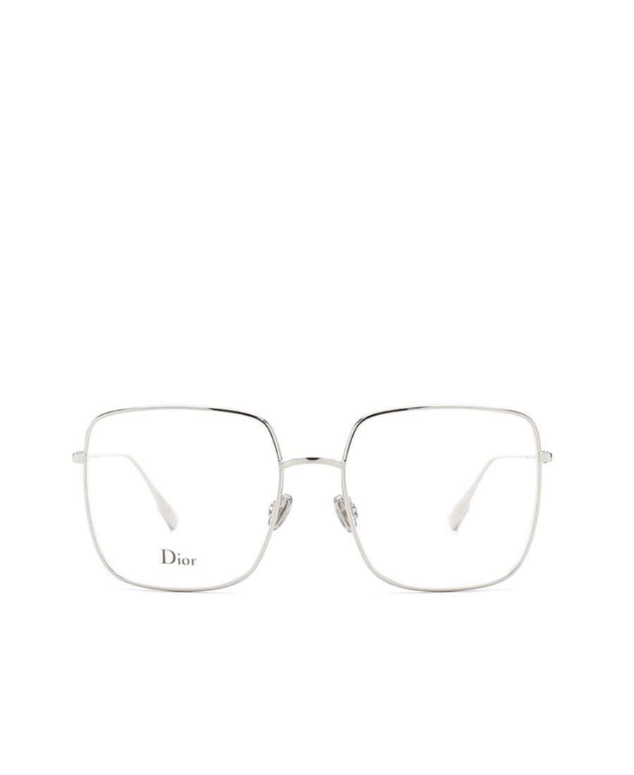 Dior Large Square Metal Flat Mirror In White