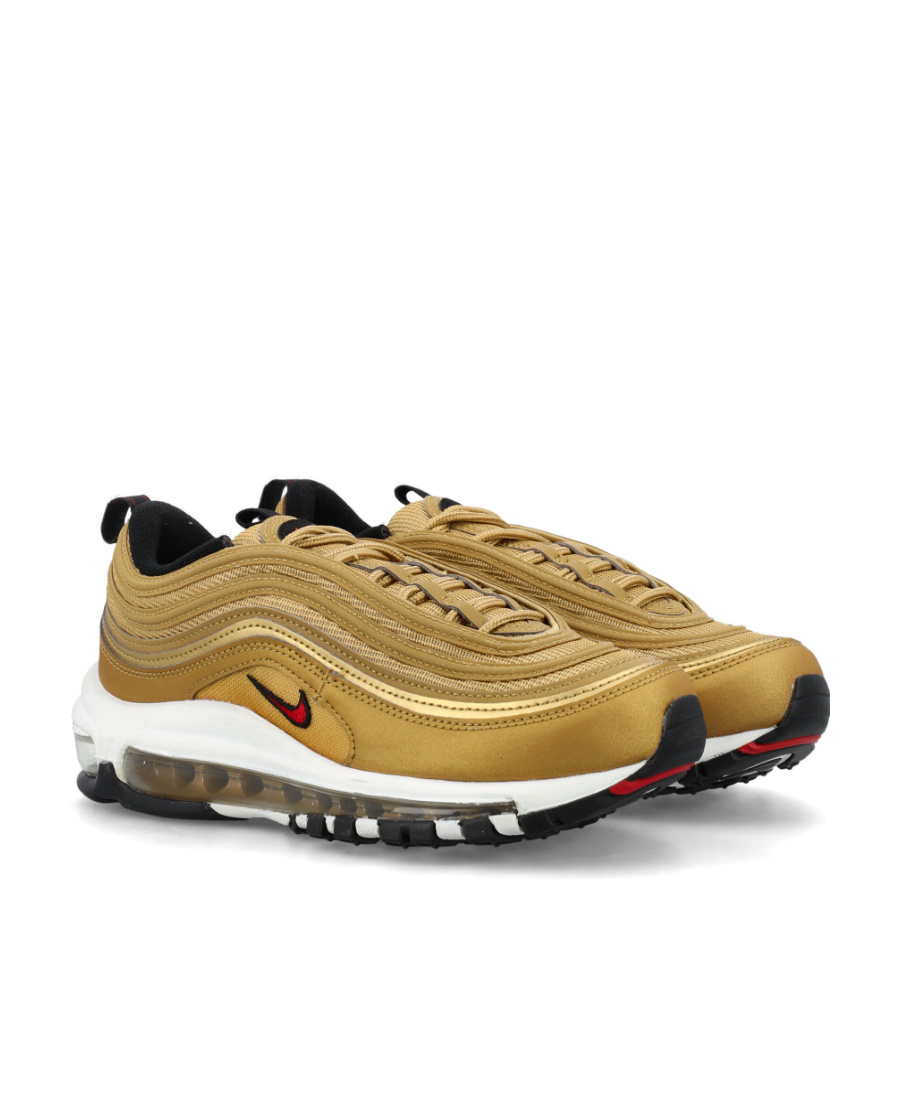 Nike Woman Sneakers Gold Size 9.5 Textile Fibers In Brown