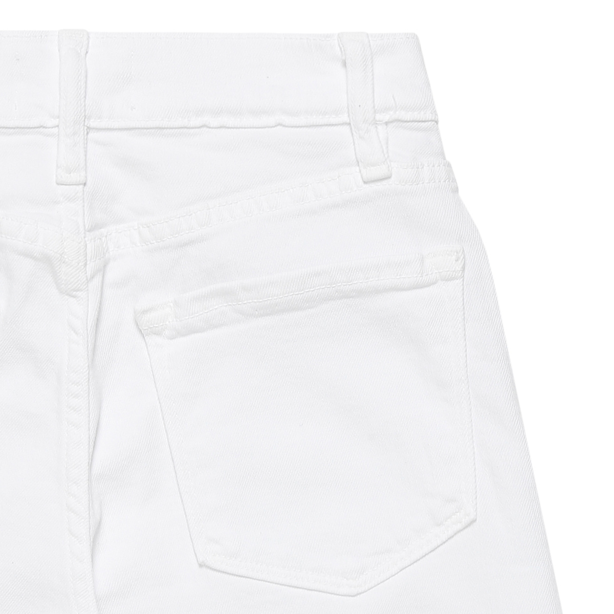 Frame Flared Jeans In White