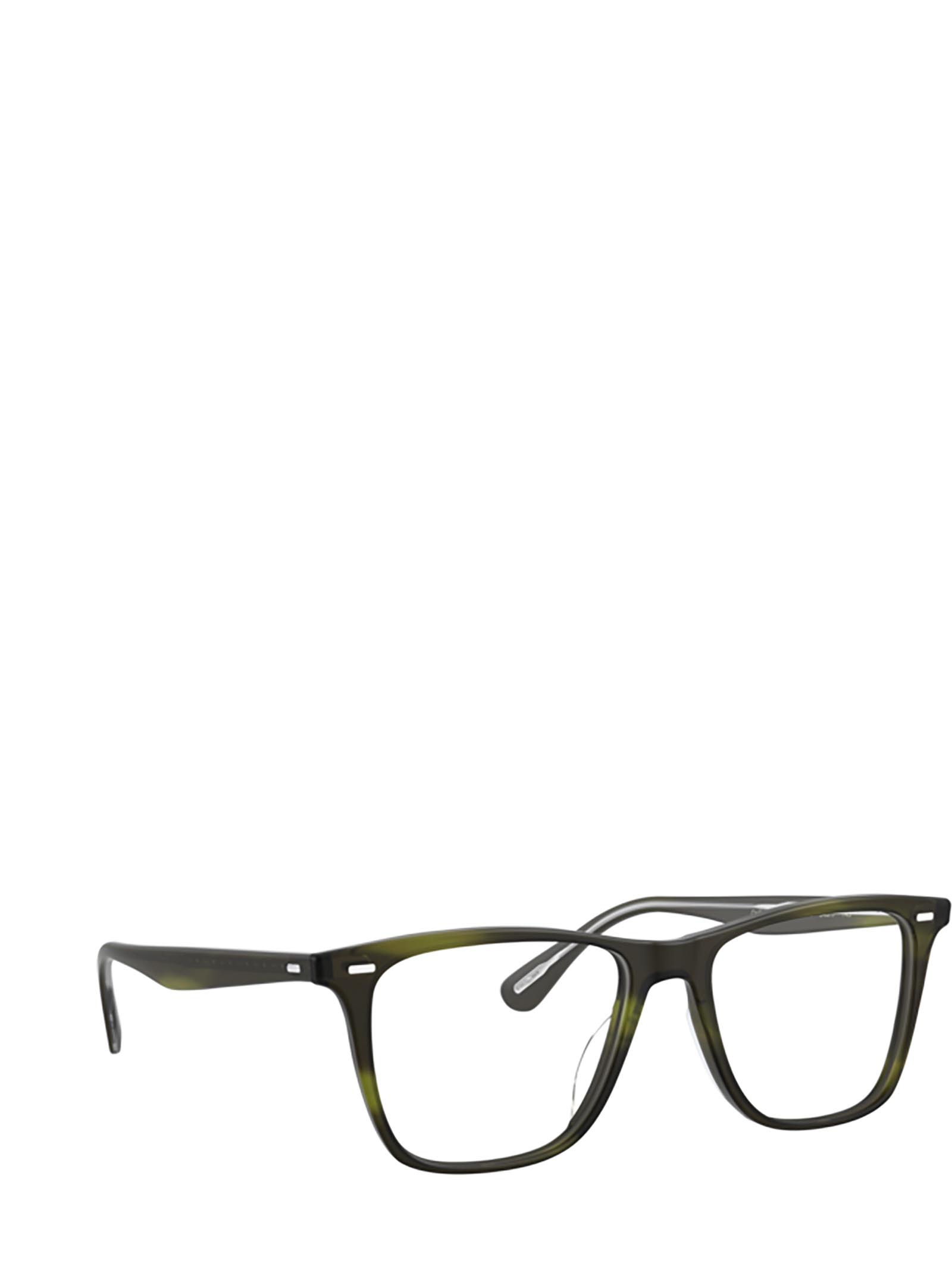Oliver Peoples Geometrical Frame Flat Mirror In Green