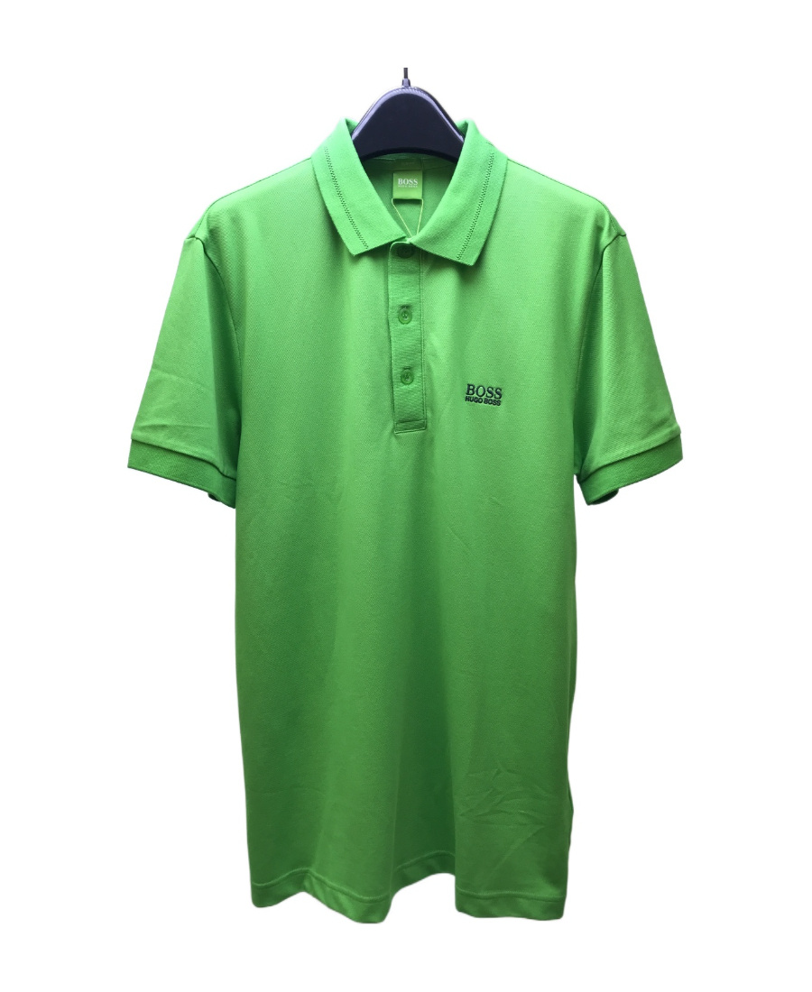 HUGO BOSS LOGO SHORT-SLEEVED POLO SHIRT