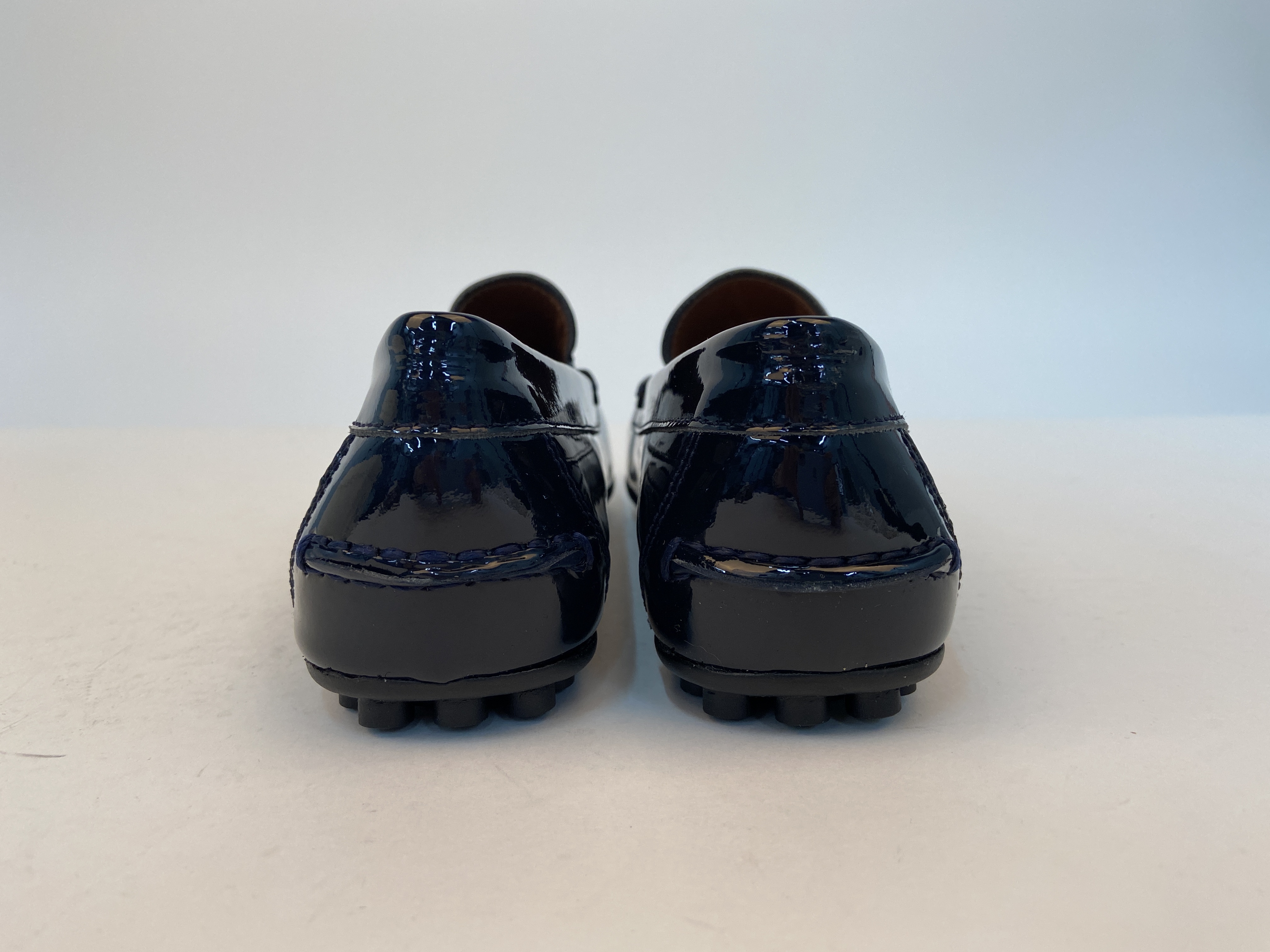 Emporio Armani Logo Flat Shoes In Multicolor