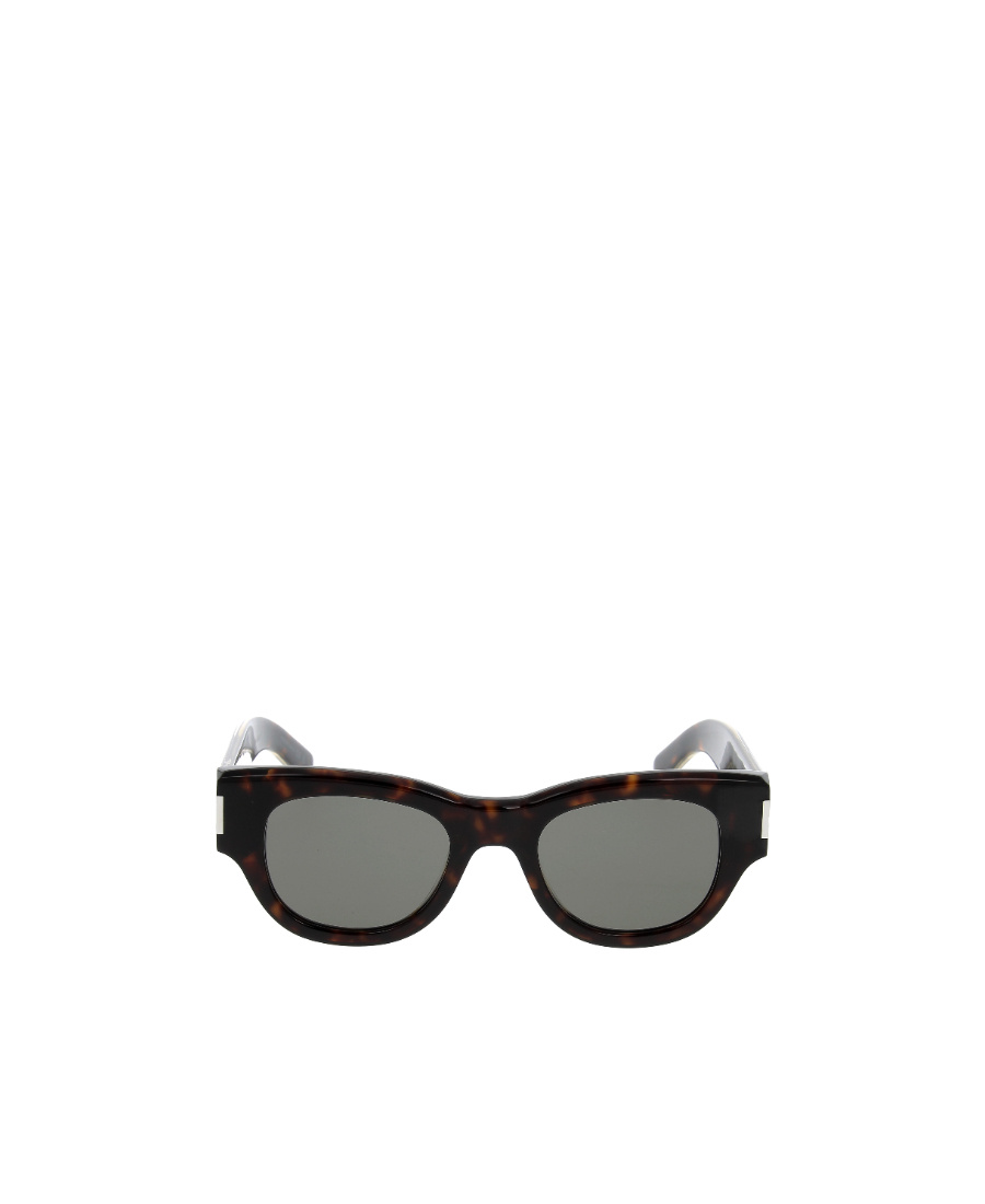 Saint Laurent Naked Wire Core Cat-eye Sunglasses In Gray