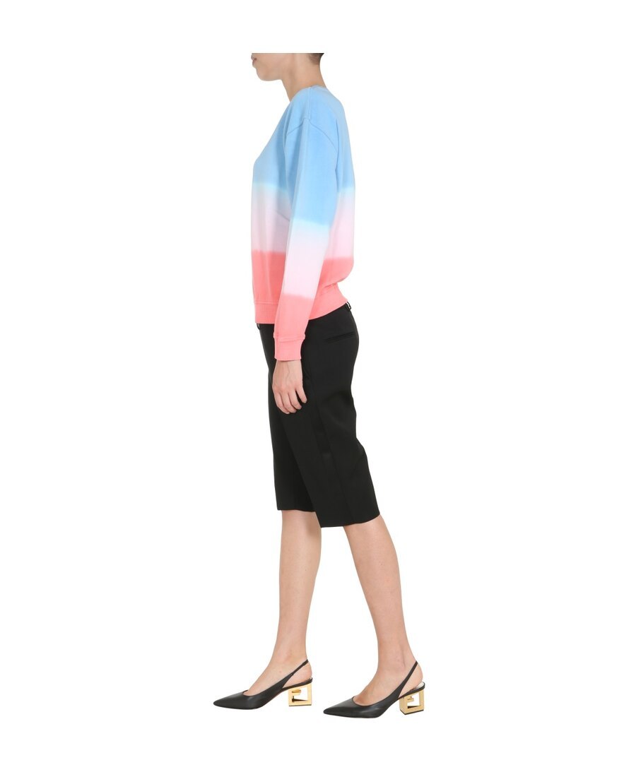 Givenchy Logo Graded Sweater In Blue