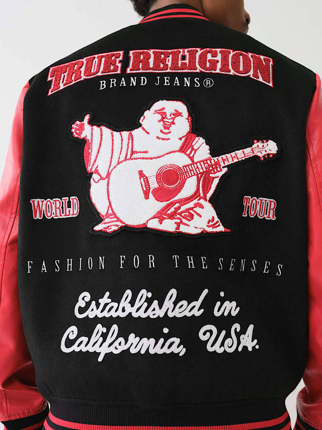 True Religion Long-sleeved Casual Jacket In Black