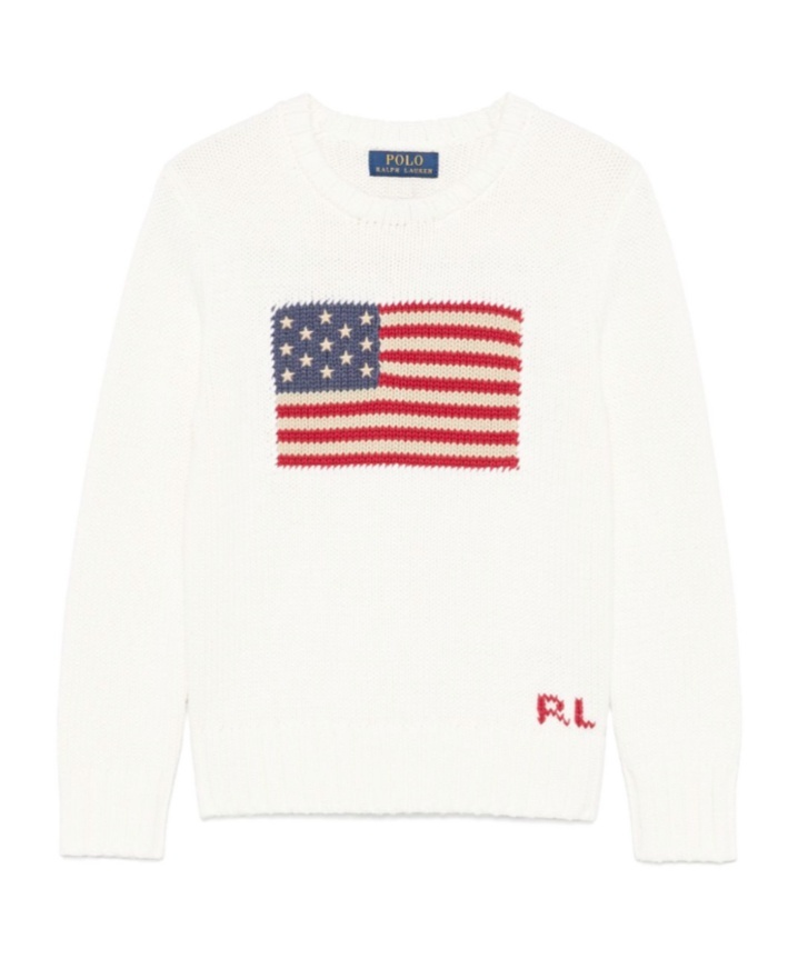 Polo Ralph Lauren Kids Sweater In White
