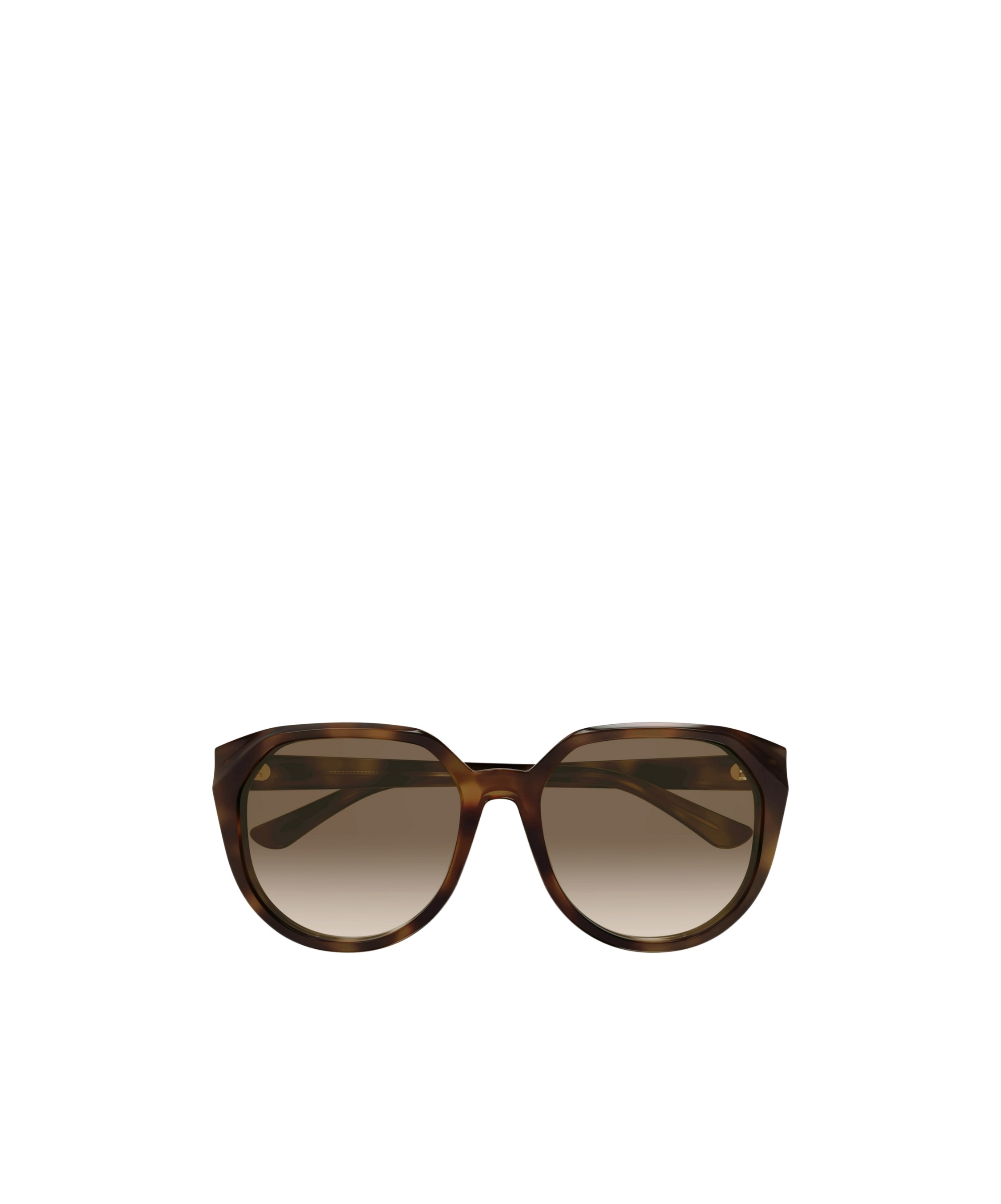 Chloé Round Acetate Sunglasses In Brown