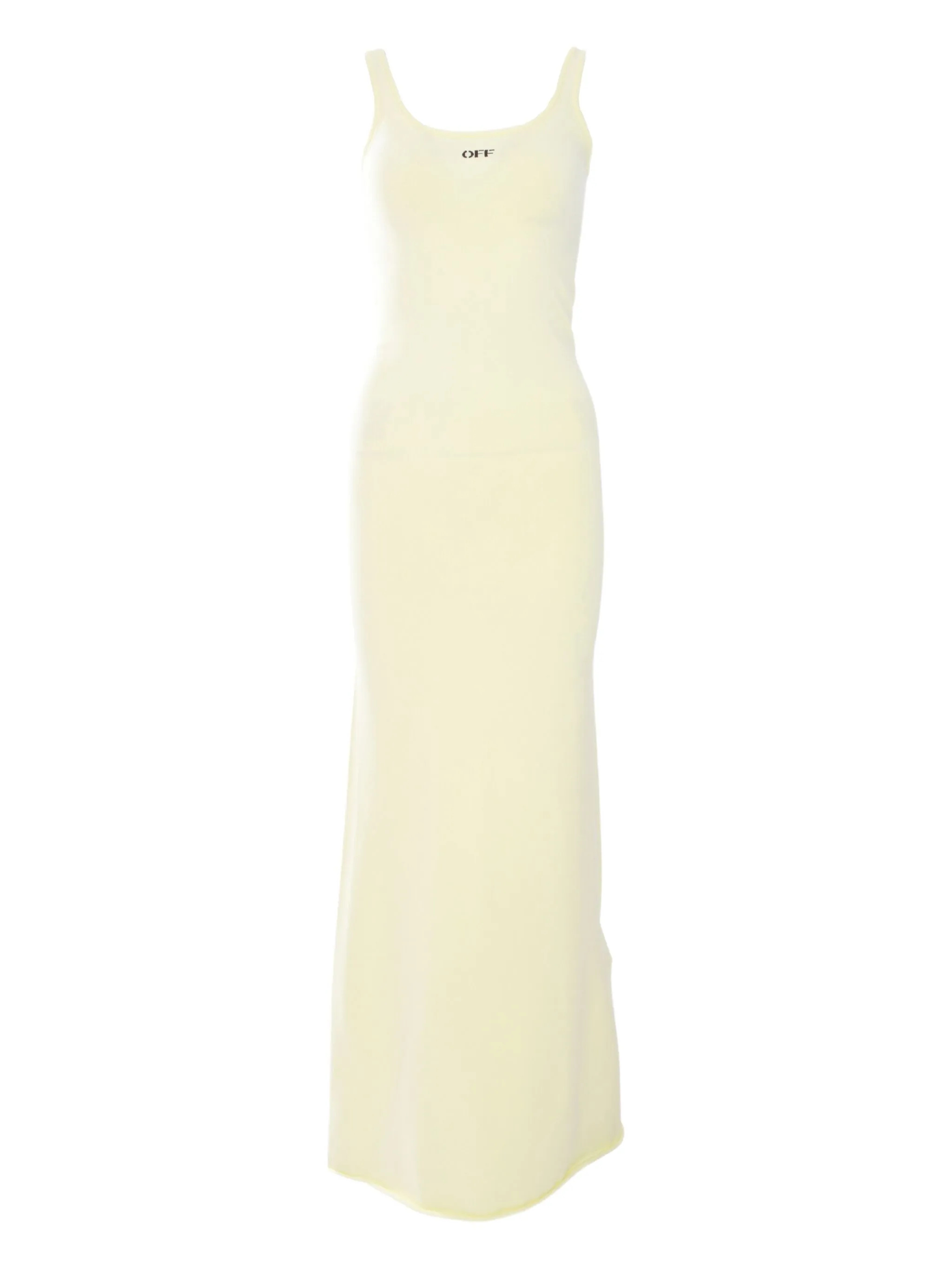 Off-white Off White Dresses In Yellow
