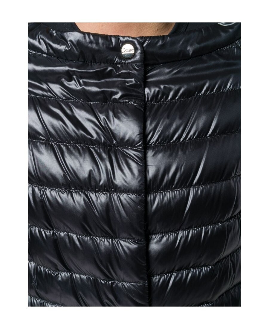 Herno Sofia Quilted Nylon Down Jacket In Black