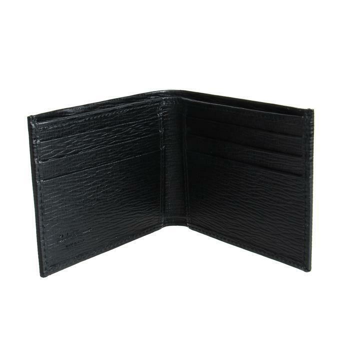 Ferragamo Men Revival Gancini Wallet In Black