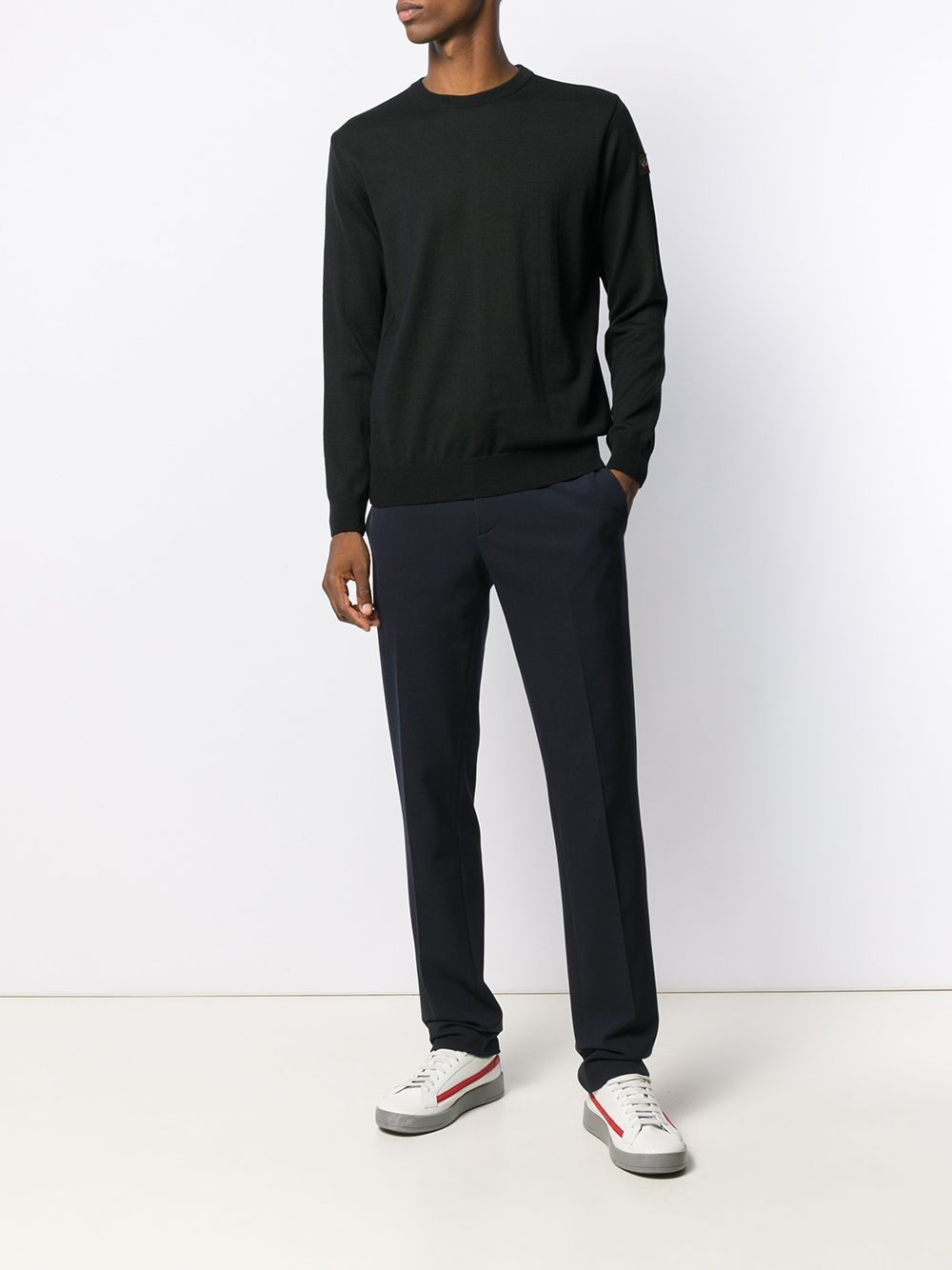 PAUL & SHARK SWEATSHIRT WITH LOGO PATCH