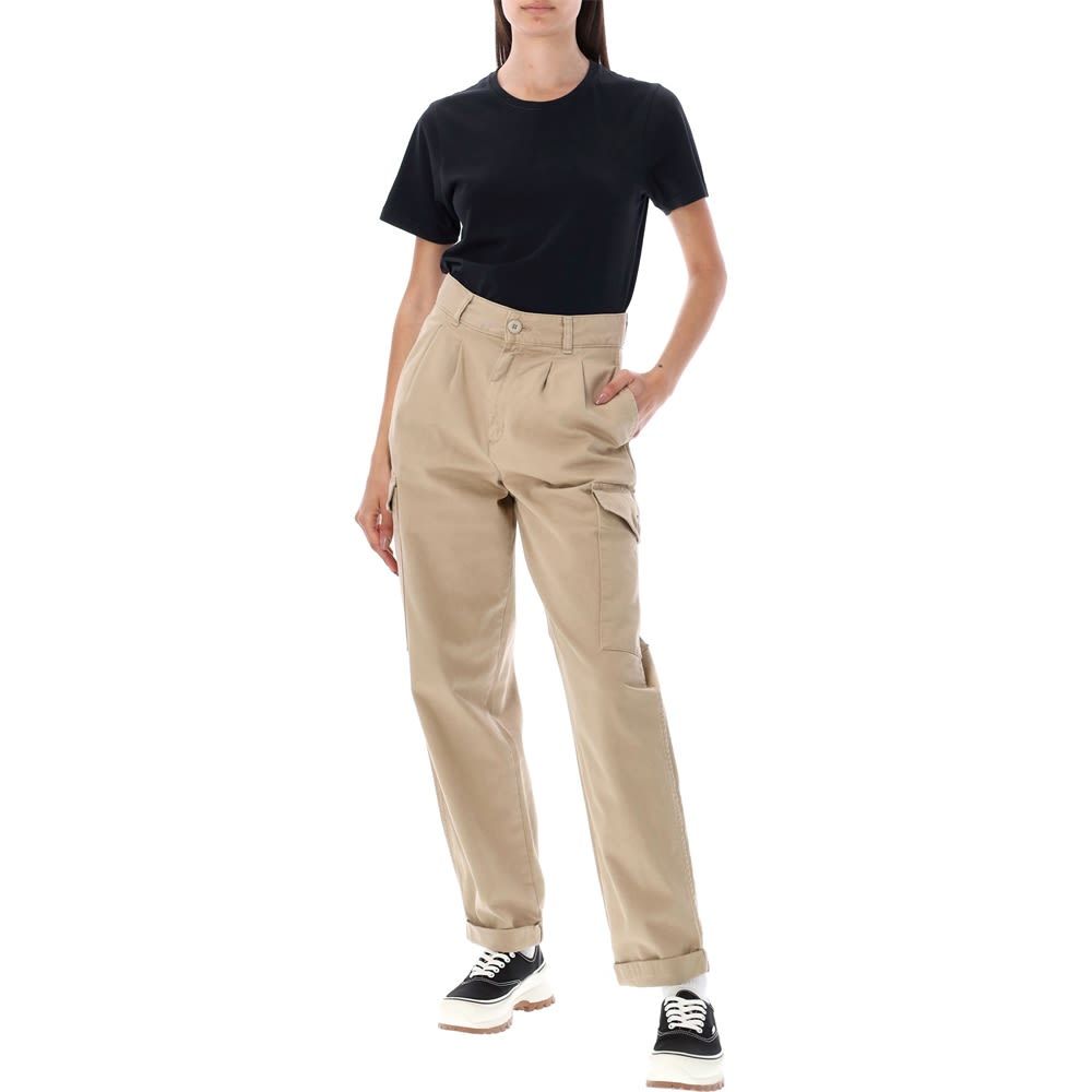 Carhartt Collins Cargo Trousers In Nude