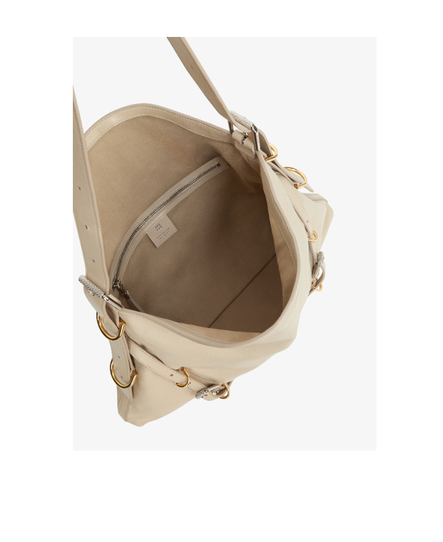 Givenchy Medium Voyou Shoulder Bag In Nude