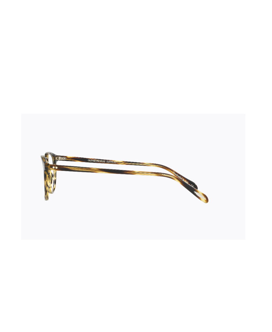 Oliver Peoples Logo Flat Mirror In Black