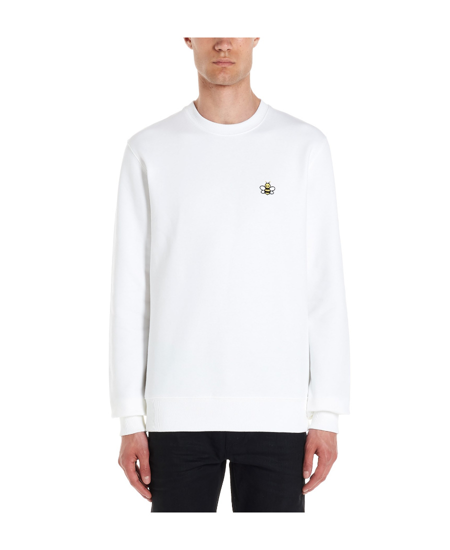 Dior X Kaws White Bee Long-sleeved Sweater In White