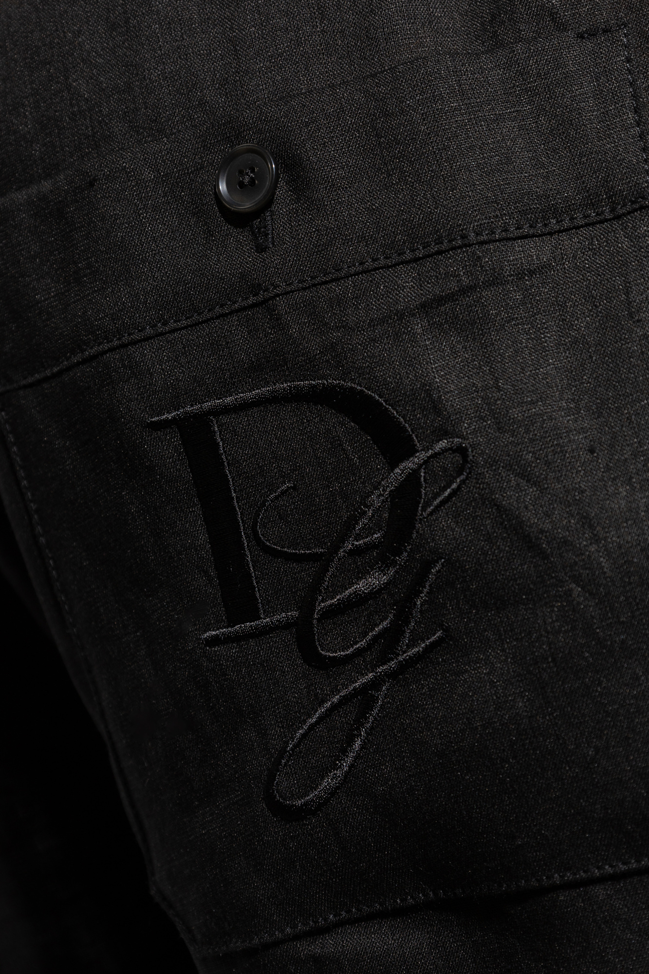 Dolce & Gabbana Drawstring-waist Cotton-blend Track Shorts In Black