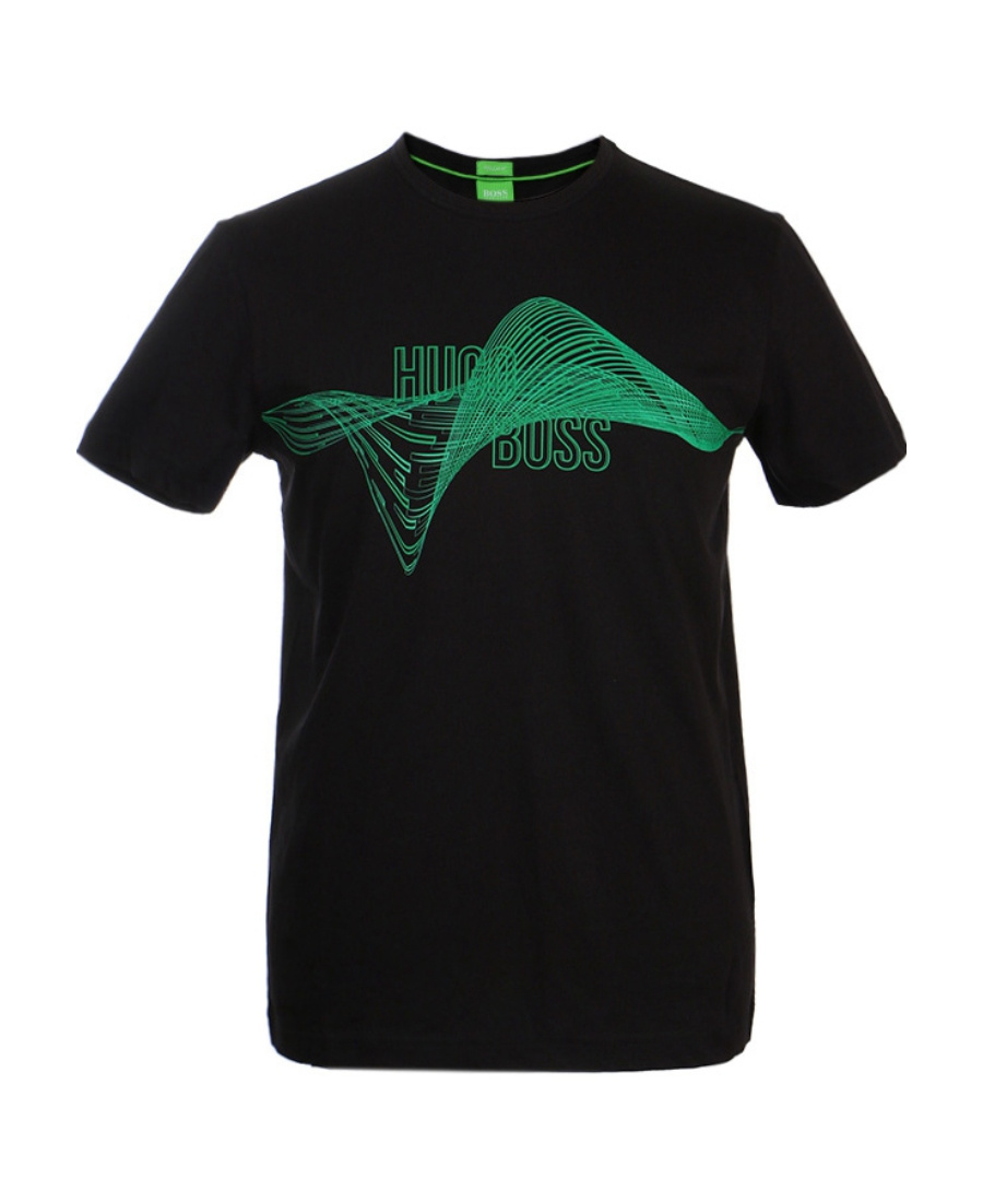 Hugo Boss Short-sleeved T-shirt In Black