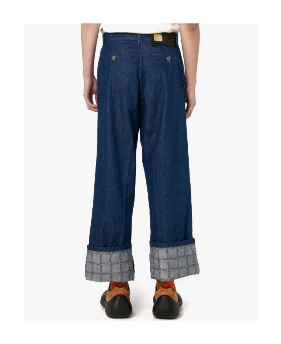 Jw Anderson Jeans Workwear In Blue