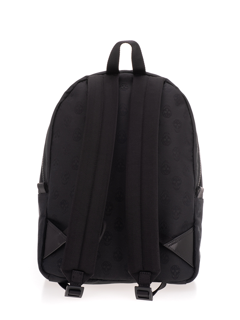 ALEXANDER MCQUEEN ZIP-AROUND SKULL BACKPACK