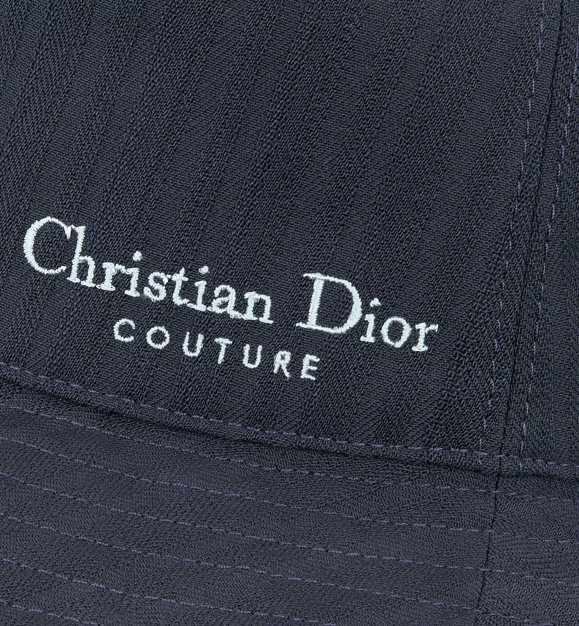 Dior Bob Christian  Hat In Black