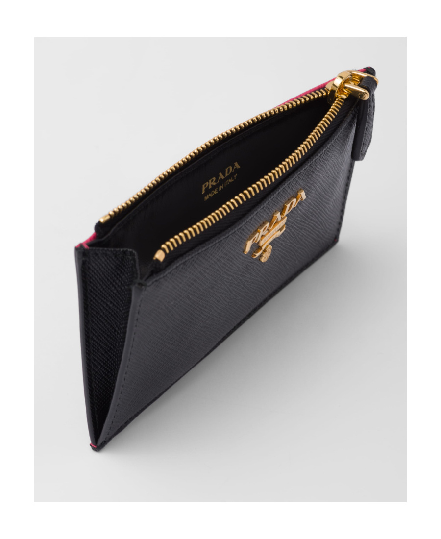 PRADA SAFFIANO LEATHER CARD HOLDER