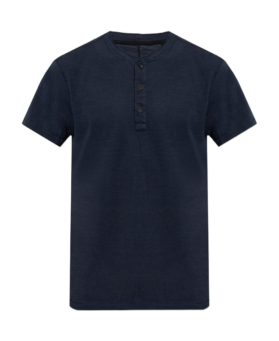 Rag & Bone Item O-neck Short-sleeved T-shirt In Black