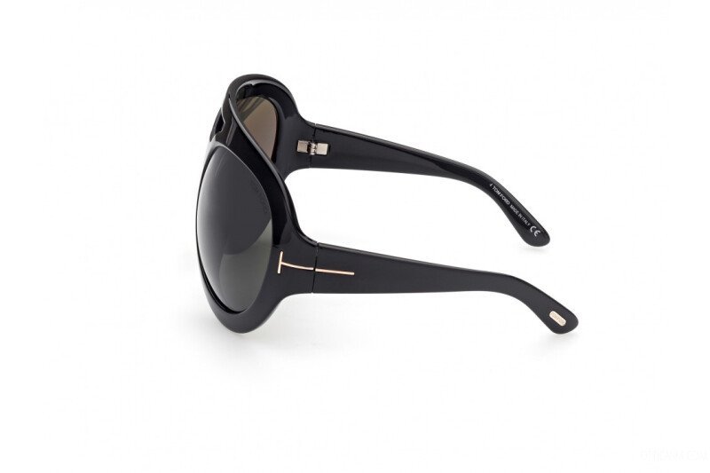 Tom Ford Serena Oversized Sunglasses In Black