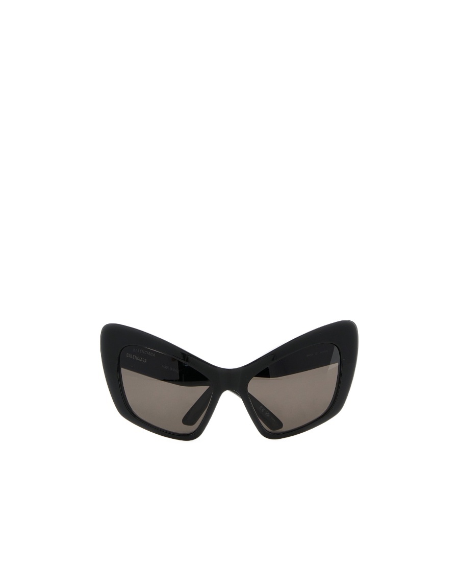 Balenciaga Bb Acetate Cat-eye Sunglasses In Black