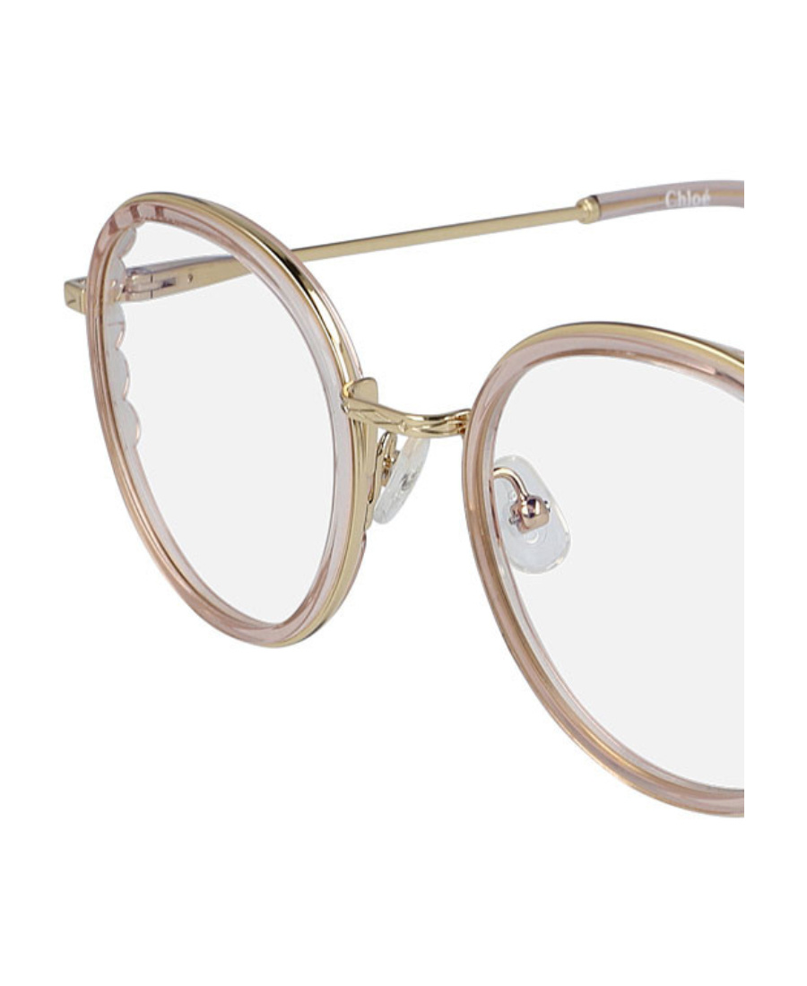 Chloé Round Sunglasses In White