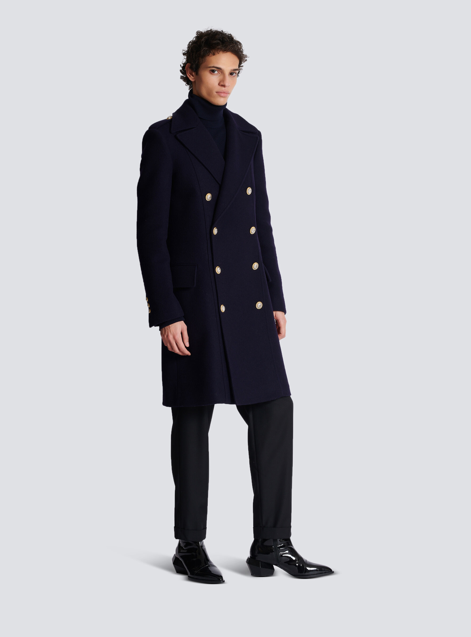 BALMAIN DOUBLE-BREASTED COAT