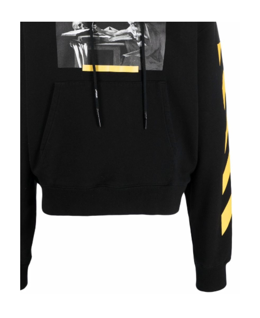 Off-white Fw21 Painting Printing Unisex Black