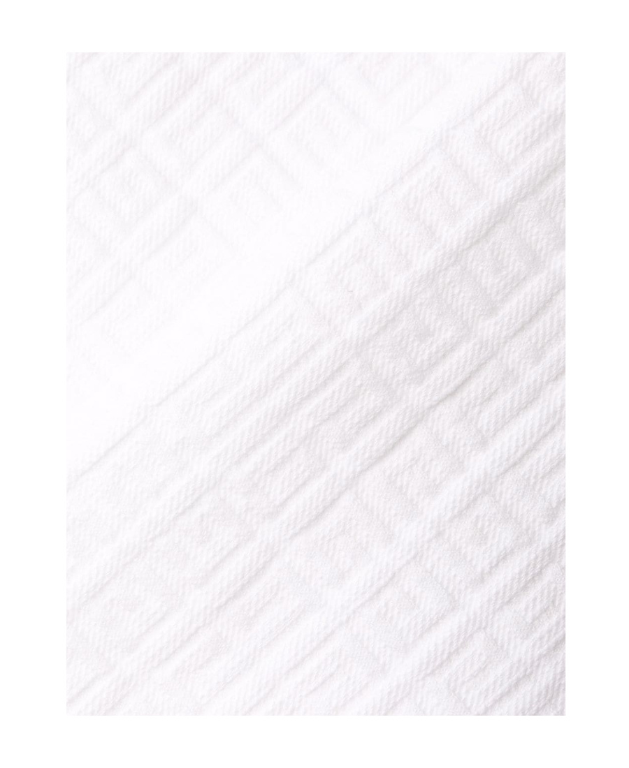 Givenchy 4g Motif Jacquard Straight-leg Trousers In White