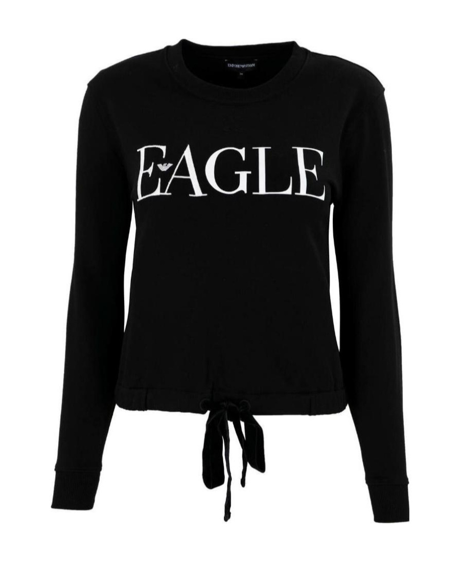 EMPORIO ARMANI LOGO DETAILS SWEATER