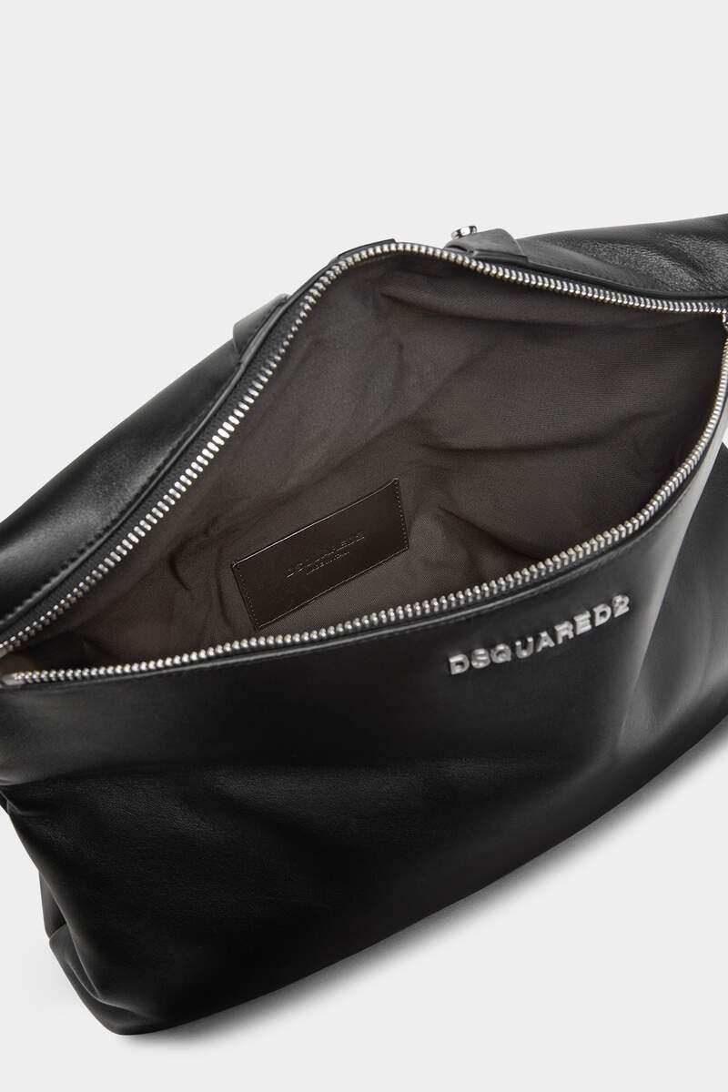 Dsquared2 Allover Studs Clutch In Black