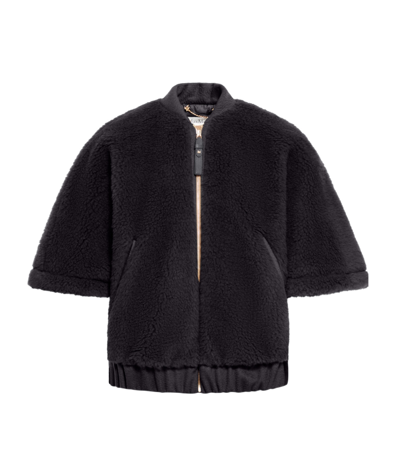 Max Mara Briose1 Cape Coat In Black