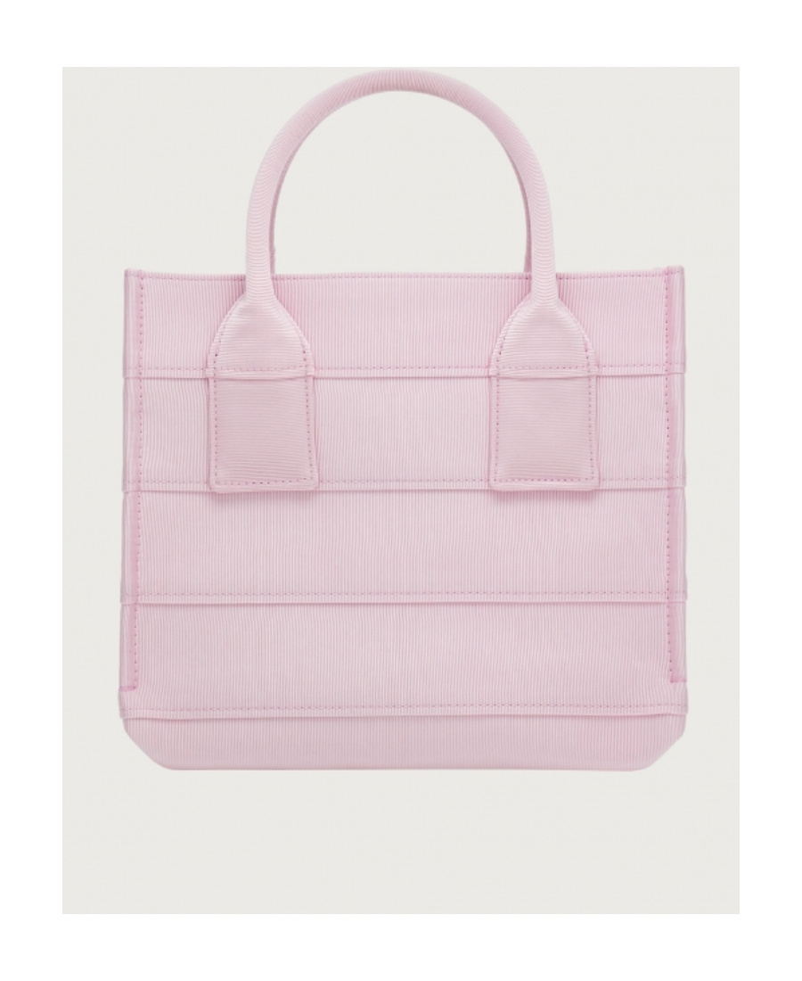 Ferragamo Small Tote Bag With Signature In Pink