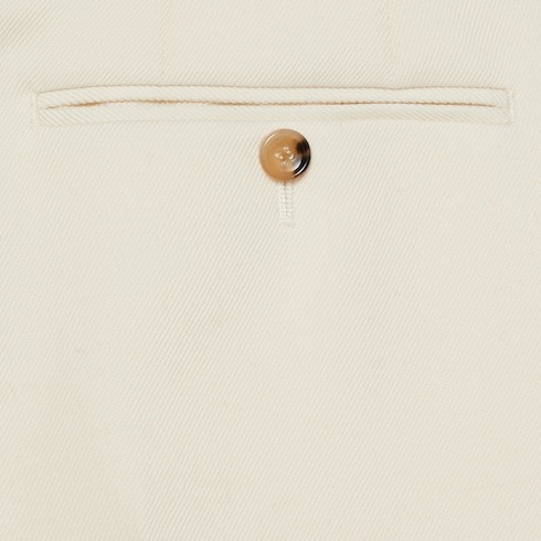 Gucci Straight-leg Tailored Trousers In White