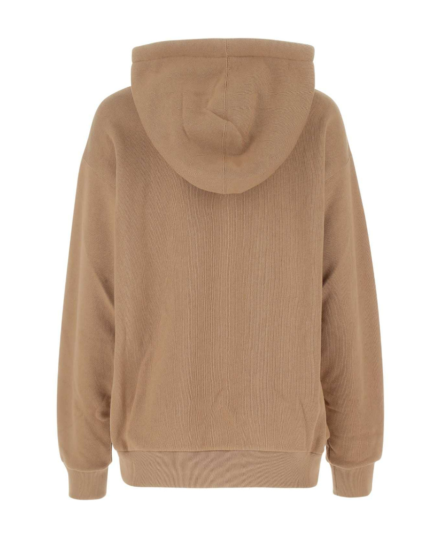 Gucci Logo-print Hoodie In Green