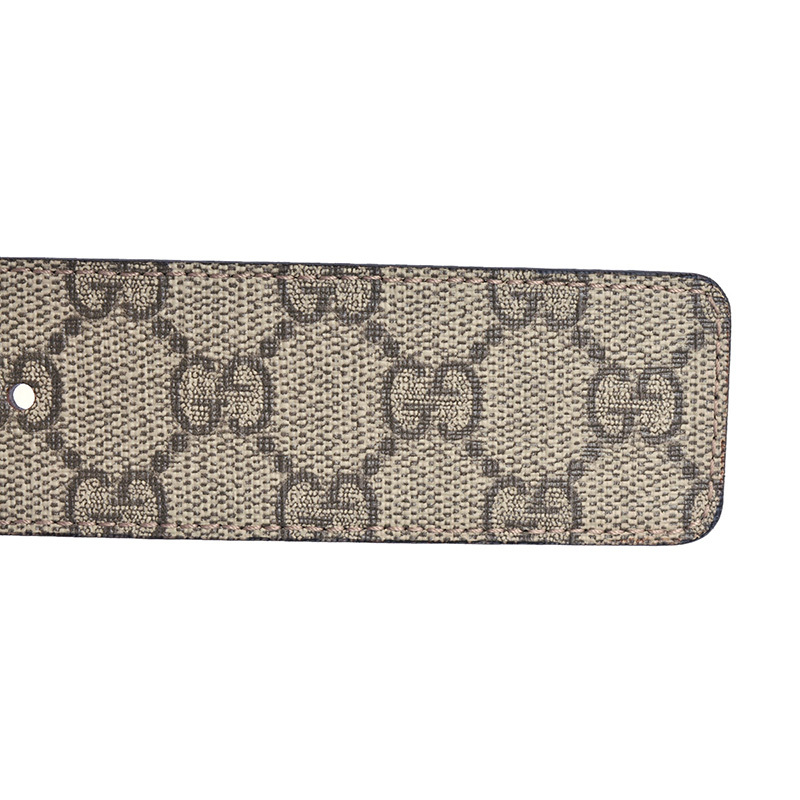 Gucci Classical Printed Double-sided Belt In Black