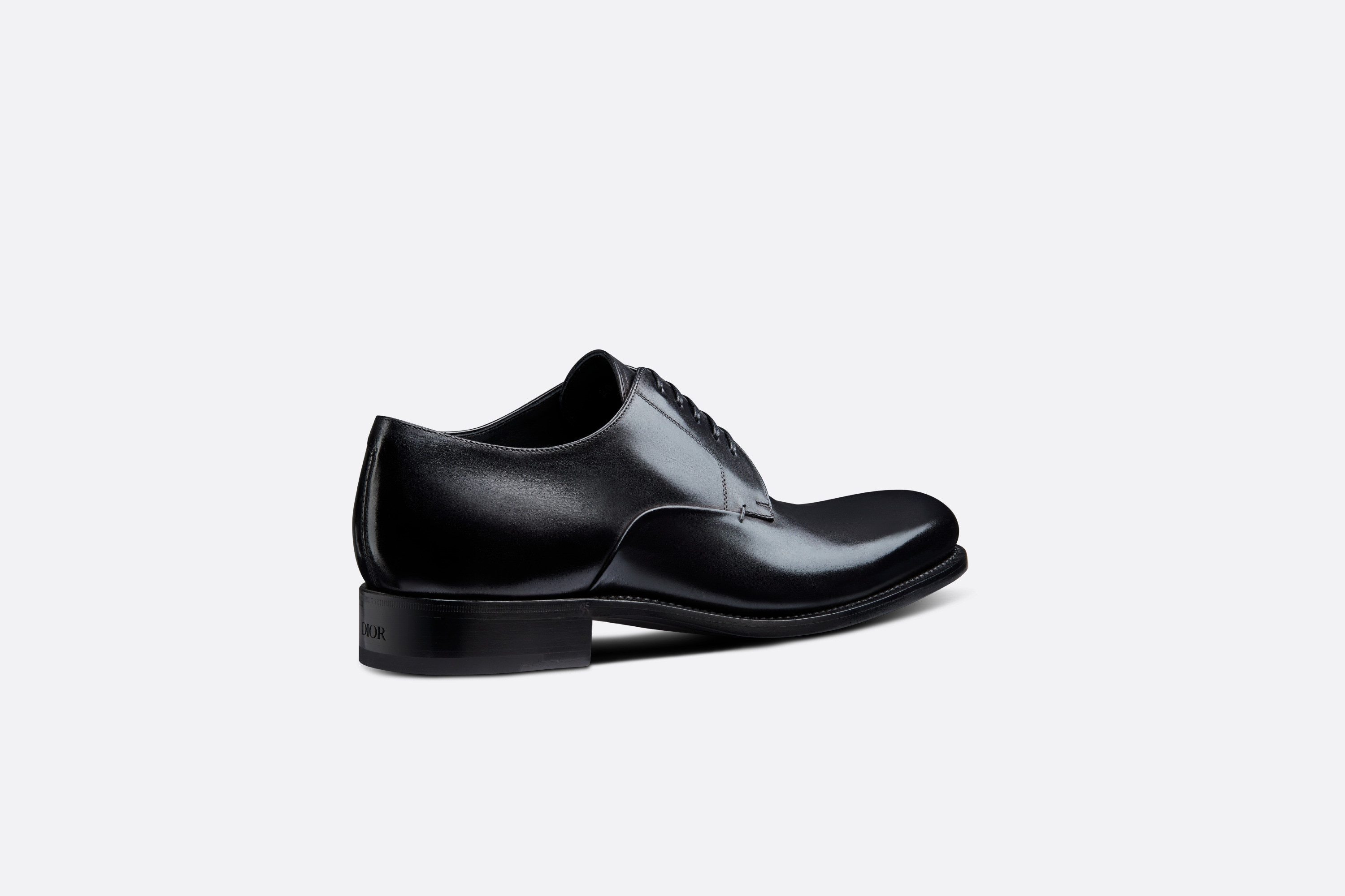 Dior Кожаные Туфли На Шнуровке In Black