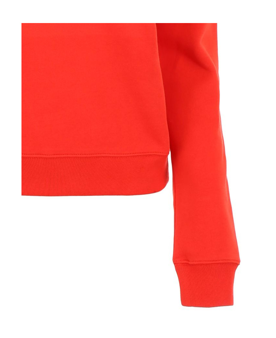 Msgm Logo Details Sweater In Red