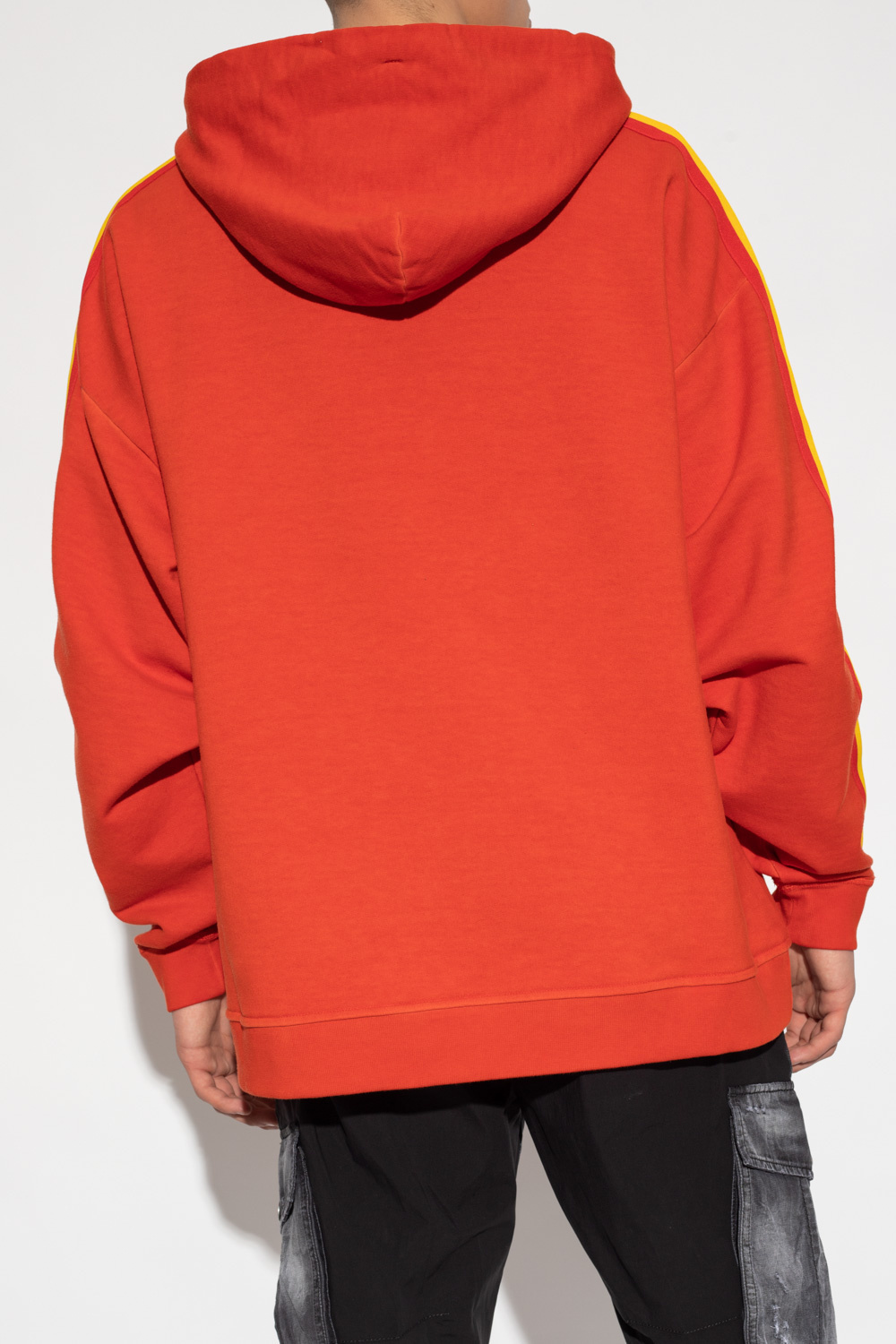 Dsquared2 Man Sweatshirt Rust Size M Cotton In Red