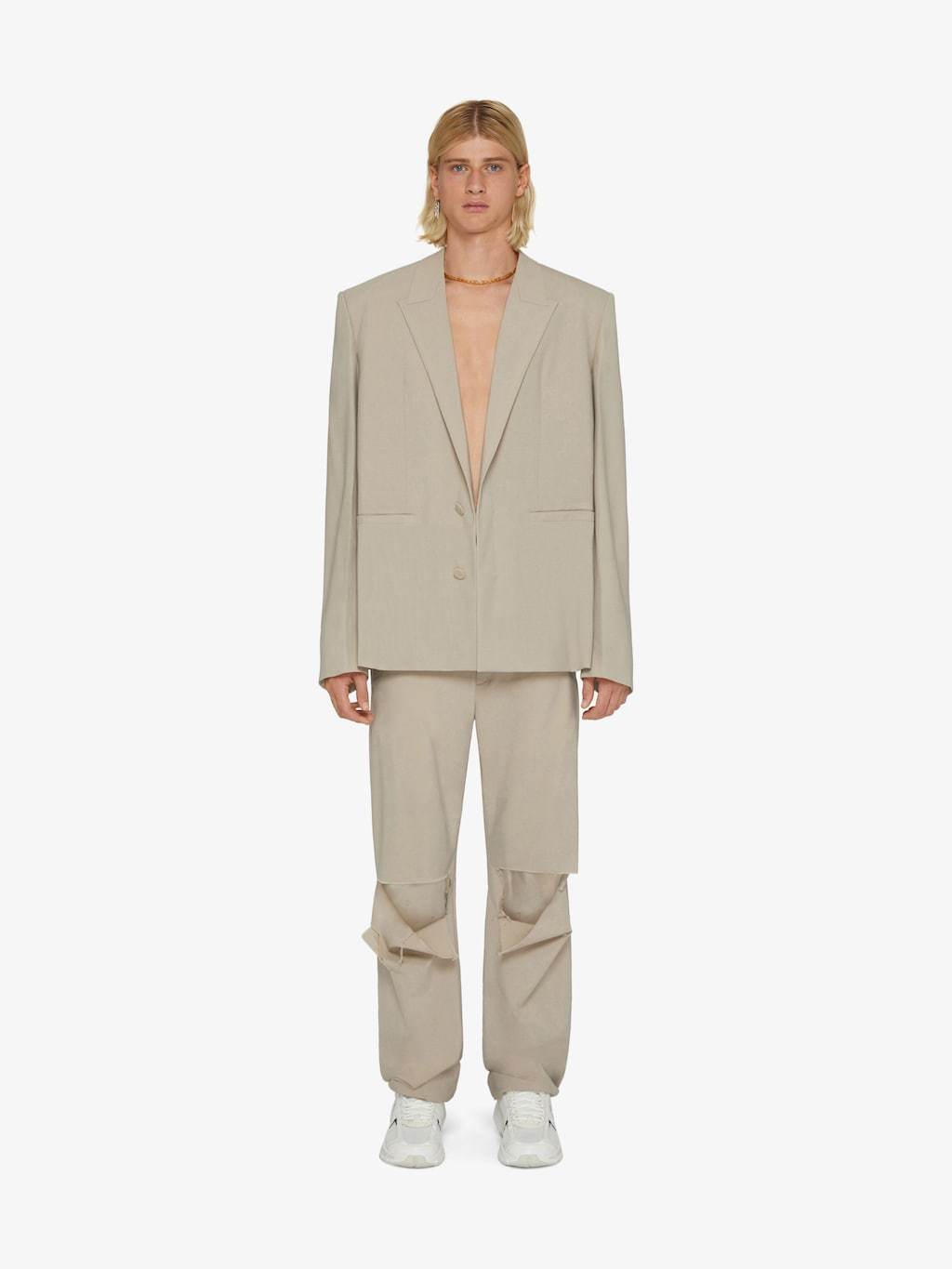 GIVENCHY OVERSIZED JACKET IN WOOL