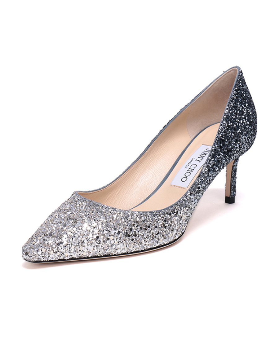 Jimmy Choo Romy 60 Glitter Pumps In Multicolor
