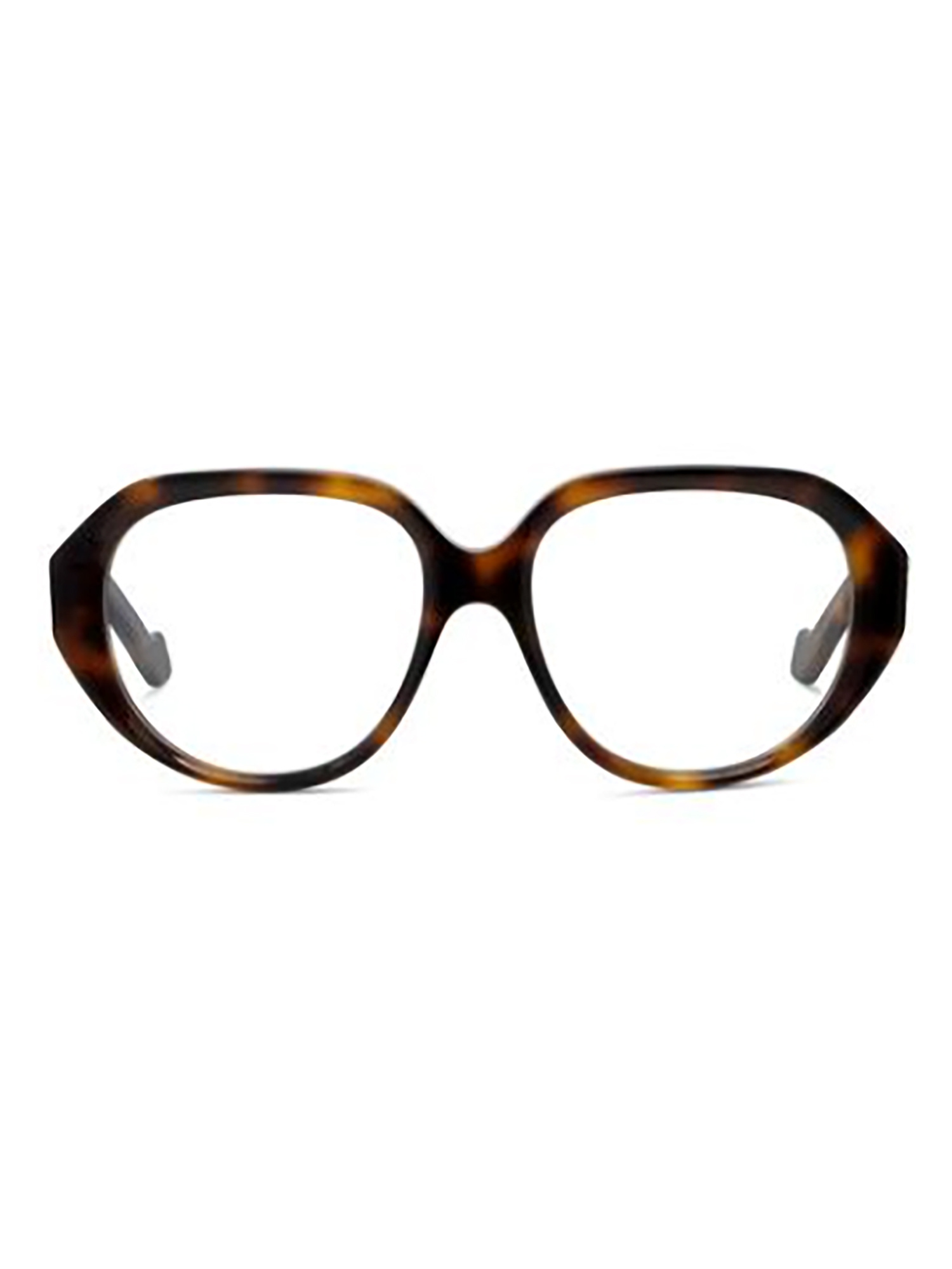 Loewe Brown Anagram Geometric Glasses In Brown