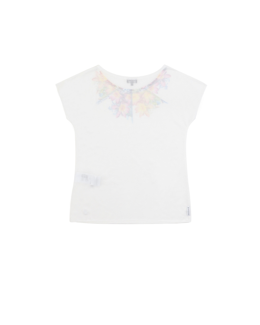 ARMANI JEANS PRINTED T-SHIRT WITH ROUND NECK