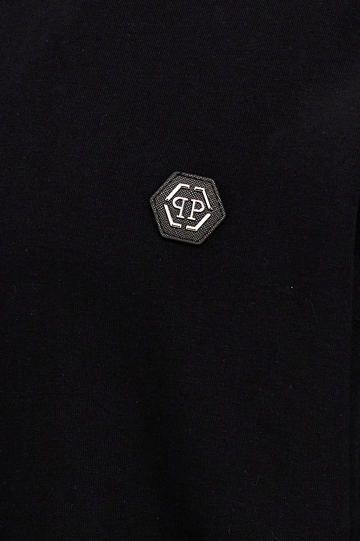 Shop Philipp Plein Hooded Long-sleeved Sweater In Black