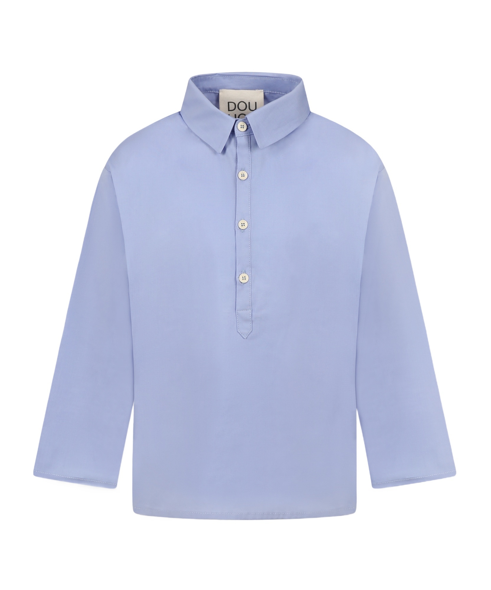 Douuod Long-sleeved Shirt In Blue