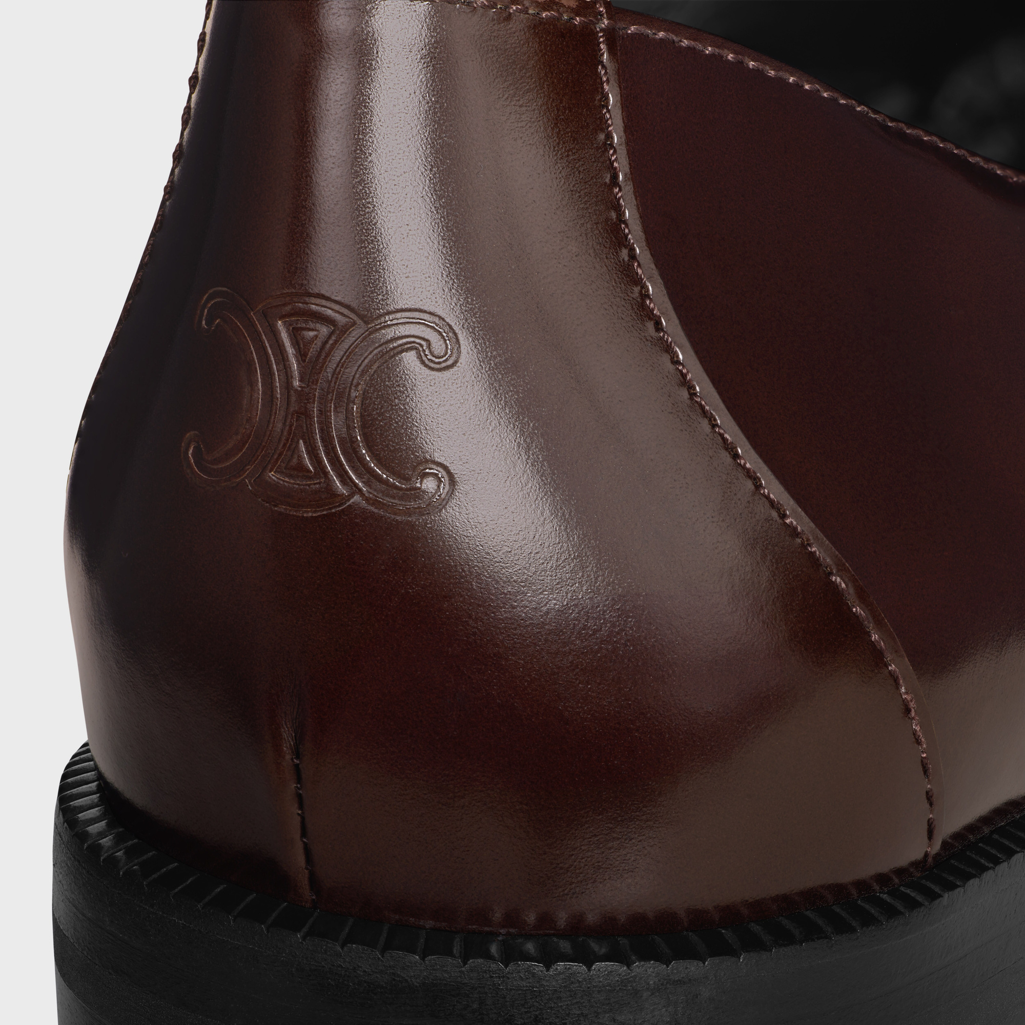 Celine Tess High Heels In Dark Brown